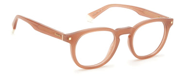 Premium Women Polaroid Eyeglasses: PLD D435 - Nude(2) - SpecSMART Eye Clinic (Diagonal View)